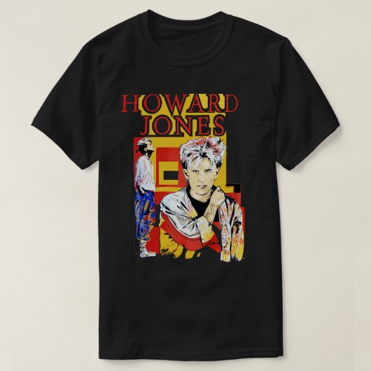 HOWARD JONESヴィンテージ80s Tシャツ (デザイン正面)
