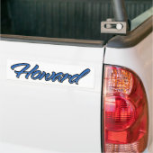Howard Name blue Aufkleber Sticker Autoaufkleber バンパーステッカー (トラック上)