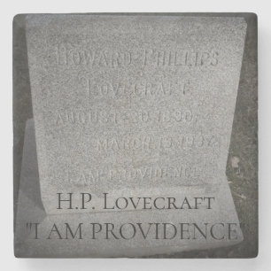 Howard Phillips Lovecraft - Providence, RI Writer ストーンコースター