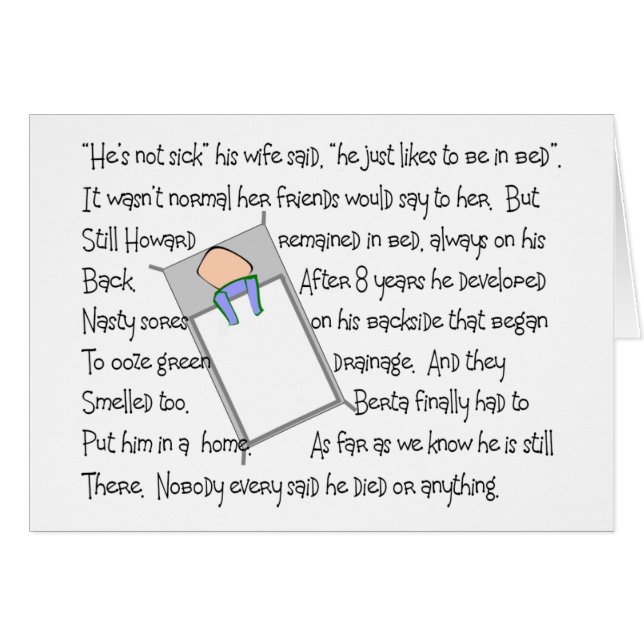 "Howards褥瘡"はストーリーアートのギフトをねじりました (正面横)