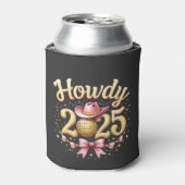 Howdy 2025 New Year Eve Cowboy Western  缶クーラー (缶正面)