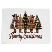 Howdy Christmas  ラージペーパーバッグ (正面)