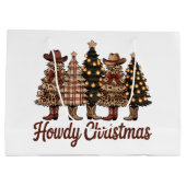 Howdy Christmas  ラージペーパーバッグ (裏面)