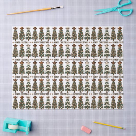 Howdy Christmas 薄葉紙 (クラフト)