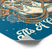 Howdy Country Rodeo Boots & Bling Its A Cowgir ポスター (角)