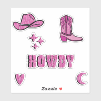 Howdy Cowgirl! Sticker pack シール