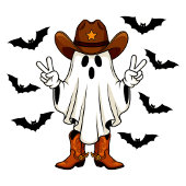 Howdy Ghost Cowboy Tシャツ