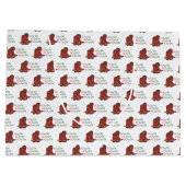 HOwdy HOwdyクリスマスカウボーイブーツ ラージペーパーバッグ (裏面)