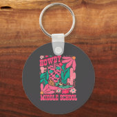 Howdy Middle School Western Girl Country Rodeo Nk キーホルダー (正面)