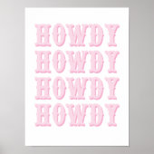 Howdy Poster ポスター (正面)