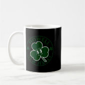 Howell New Jersey Irish Shamrock Nj Retro Souvenir コーヒーマグカップ (左)