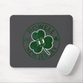 Howell New Jersey Irish Shamrock Nj Retro Souvenir マウスパッド (マウス)