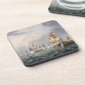 Howe's Victory、Thによって刻まれる1794年6月1日主の コースター (左側)