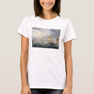 Howe's Victory、Thによって刻まれる1794年6月1日主の Tシャツ