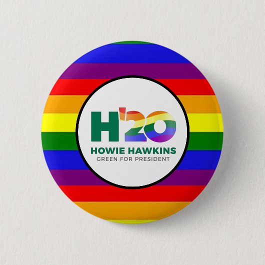 Howie 2020用LGBT+ 缶バッジ (正面)