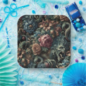 Howl of the Gilded Wild – Gothic Mythical  ペーパープレート (パーティー)