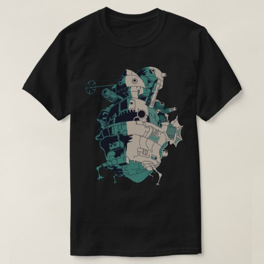 Howl_s Moving Castle Tシャツ (デザイン正面)