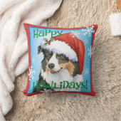 Howlidayの幸せなオーストラリア人 クッション (ブランケット)