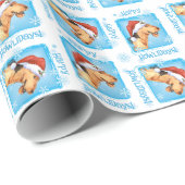 Howlidayの幸せなAiredale ラッピングペーパー (ロールコーナー)