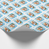 Howlidayの幸せなToller ラッピングペーパー (角)