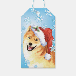 Howlidaysの幸せな柴犬 ギフトタグ