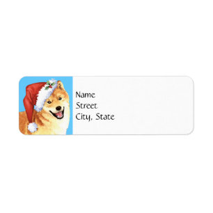 Howlidaysの幸せな柴犬 ラベル