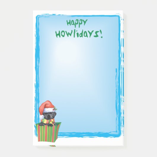 Howlidaysの幸せな黒い実験室 ポストイット (正面)