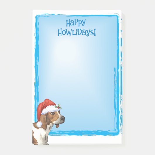 Howlidays幸せなTreeingの歩行者 ポストイット (正面)