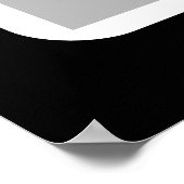 Howling Coyotes Animal Watercolor Wildlife Art ポスター (角)