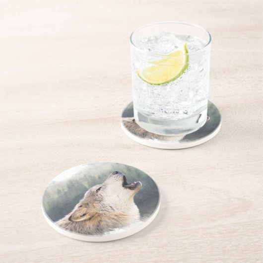 Howling Wolf コースター (側面)