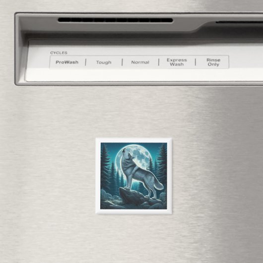 Howling Wolf マグネット (インサイチュ (食洗機))