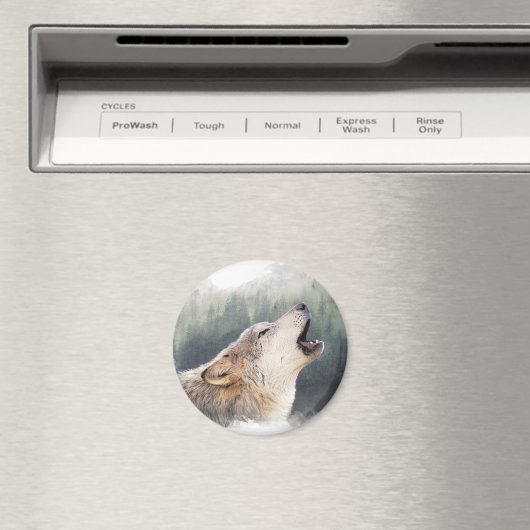 Howling Wolf マグネット (インサイチュ (食洗機))