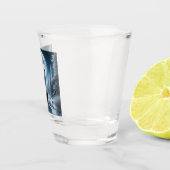 Howling Wolf In Winter ショットグラス (右)