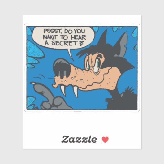 Howling Wolf Like Me • Want To Know A Secret ?  シール (シート)