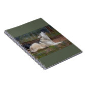 Howling Wolf Notebook ノートブック (右側)