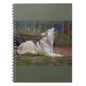 Howling Wolf Notebook ノートブック (正面)