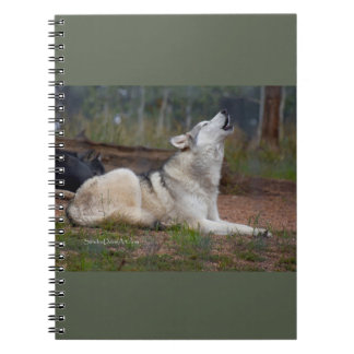 Howling Wolf Notebook ノートブック
