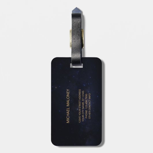 Howling Wolf Wild Animals写真 ラゲッジタグ (裏面縦)