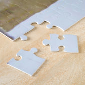 Howling Wolves.クリスマスの挨拶 ジグソーパズル (側面)