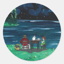 Howl's Moving Castle Stickers ラウンドシール