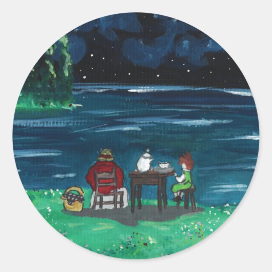 Howl's Moving Castle Stickers ラウンドシール (正面)