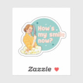 How's My Smile Now Sticker シール (シート)