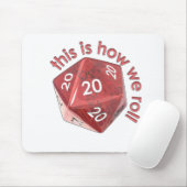 HowWeRoll20s マウスパッド (マウス)