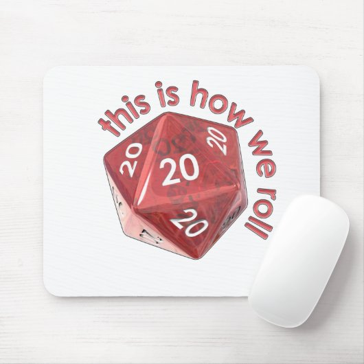 HowWeRoll20s マウスパッド (マウス)