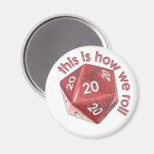 HowWeRoll20s マグネット (正面/裏面)