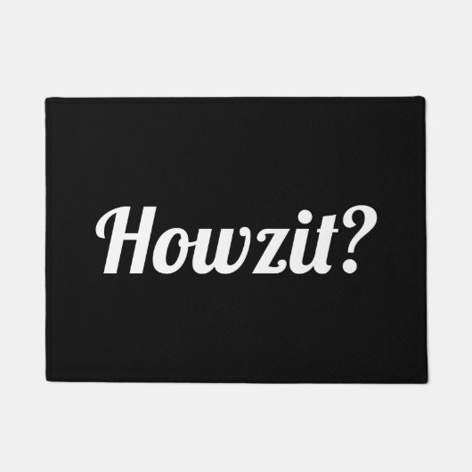 Howzit ドアマット (正面)