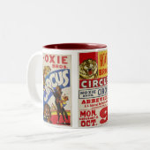 Hoxie Bros。 サーカス ツートーンマグカップ (正面左)