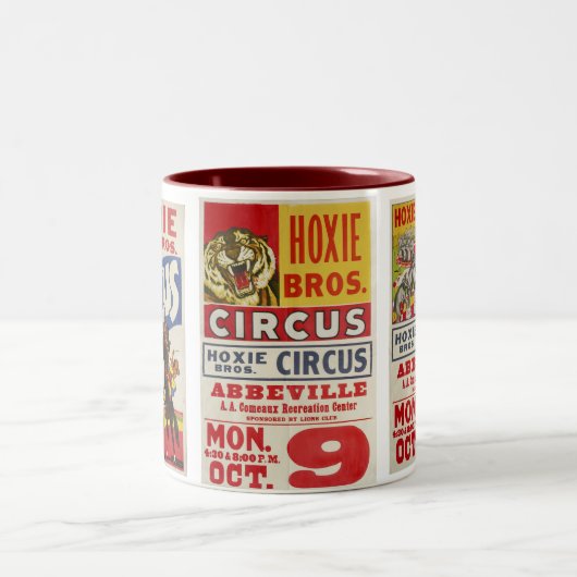 Hoxie Bros。 サーカス ツートーンマグカップ (中央)
