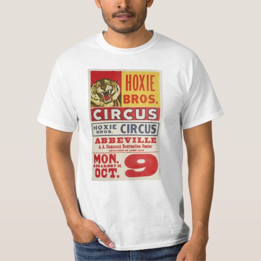 Hoxie Bros。 サーカス Tシャツ (正面)