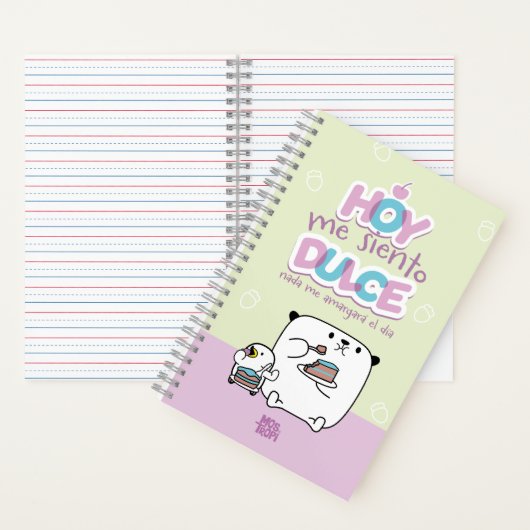 │Hoy me siento dulce ノートブック (内側)
